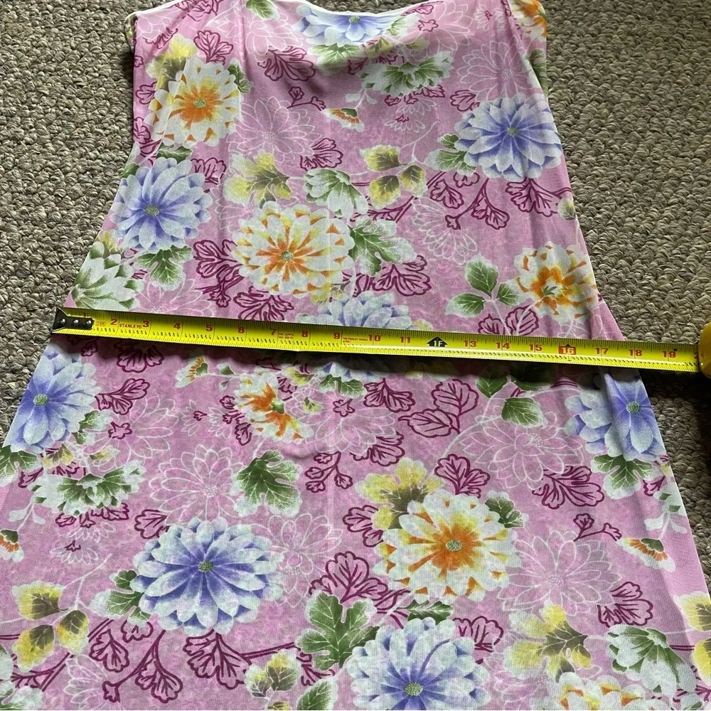 Malizia by La Perla | Sheer Floral Slip Dress IT 4 US 12 Y2K Vintage | Italy